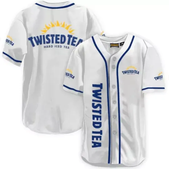 Twisted Tea Beer Baseball Jersey Shirt, Twisted Tea Beer Lover Button Down Shirt