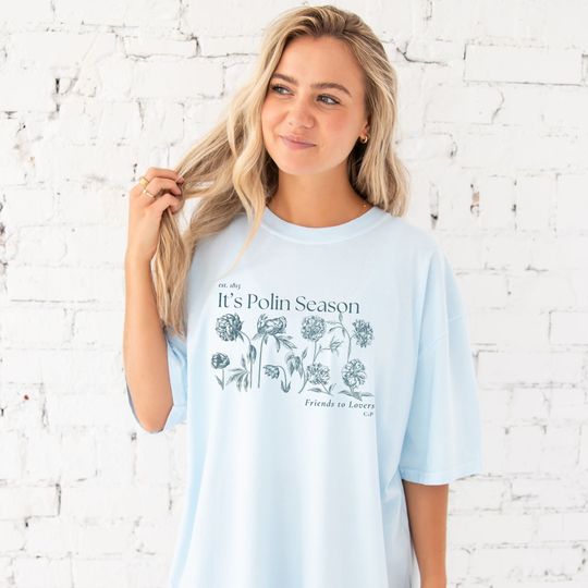 It's Polin Season Comfort Colors T-Shirt | Penelope Colin Fan Tee Unisex graphic short sleeves T-shirt, trending Bridgerton shirt