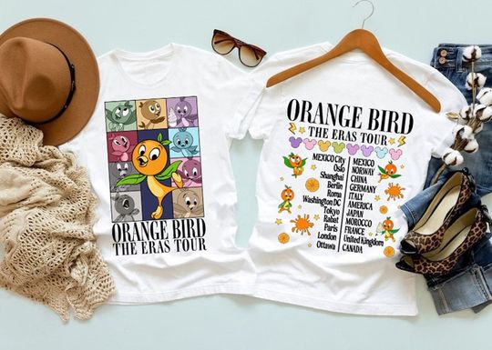 Disneyland Little Orange Bird Shirt, Hello Sunshine Walt Disneyworld
