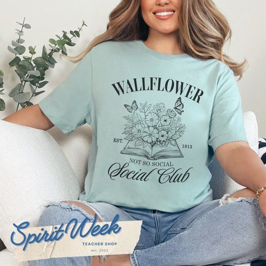Wallflower Soociial Clubb Penelope and Colin, Bridgerton Polin Season Shirt, Penelope and Colin Shirt, Bridgerton Season 3 Gift