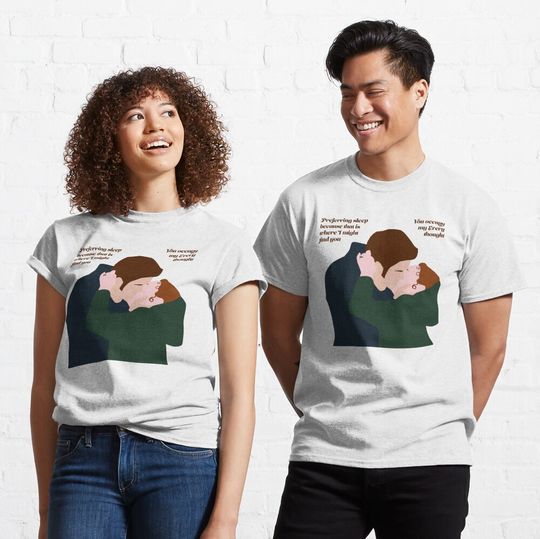 Preferring Sleep, You Occupy My Every Thought Shirt, Colin and Penelope Polin Bridgerton 3 Classic T-Shirt, Bridgerton 3 Merch, A Netflix Series Merch, Summer Casual Cotton Shirt, Short Sleeve Shirt for Men, Women and Kids, Merch for Fans, Gift Idea