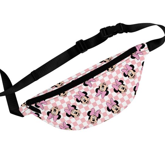 Minnie Mouse Fanny Pack, Disney Bag, Cartoon Crossbag, Summer Trip Bag, Gift For Friend