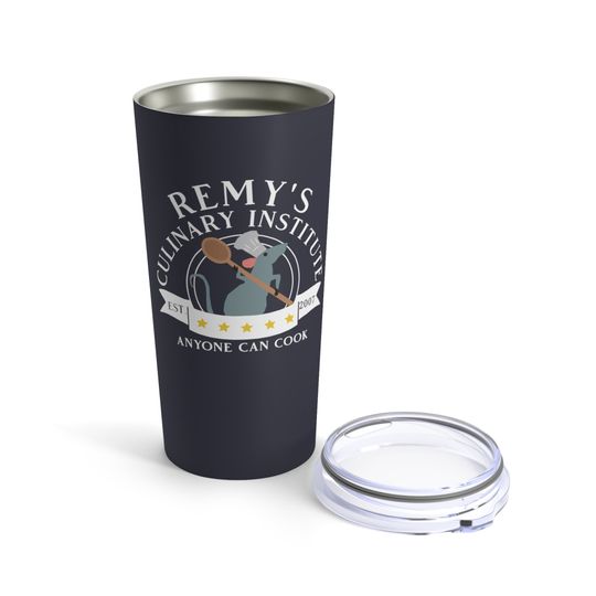 Remy's Culinary Anyone Can Cook Ratatouille Logo Disney Copper Vacuum Insulated Tumbler
