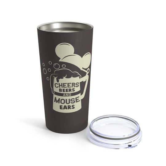 Cheers Beers and Mouse Ears Disney Copper Vacuum Insulated Tumbler