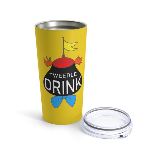 Tweedle Drink Alice in Wonderland Disney Copper Vacuum Insulated Tumbler
