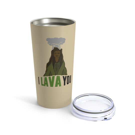 Lava Lele I Lava You Disney Copper Vacuum Insulated Tumbler
