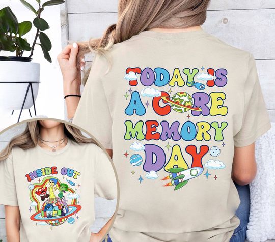 Today Is A Core Memory Day Shirt, Disneyland Trip Shirt, Inside Out Friends Shirt, Magical Vacation, Inside Out Pixar, Fear Anger Joy Shirt