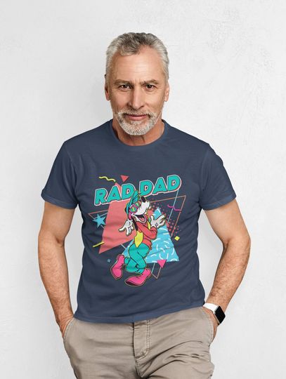 Retro 90S Goofy Dad Shirt | Goofy Rad Dad T-Shirt | A Goofy Movie Shirt | Father'S Day Gift | Daddy Shirt | Gift For Dad | Fathers Day Shirt