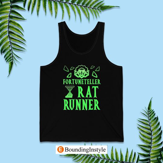 Encanto Running Fortuneteller & Rat Runner Disney Tank Top, rundisney Costume, Summer Cotton Sleeveless Clothing, Merch for Fans, Gift Ideas