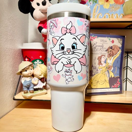 Custom Personalized Mothers Day gift for her. Disney Starbucks 40oz Tumbler with handle