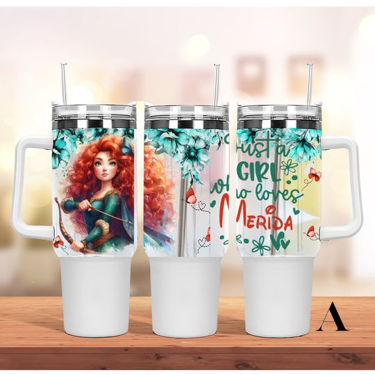 Disney Princess Merida (Brave) 40 oz Tumbler 40oz Tumbler with handle