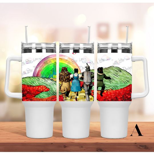 Disney Wizard of oz 40 oz Tumbler/Water bottle 40oz Tumbler with handle