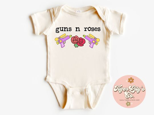 Baby Rock Band Baby Onesies - Rock n Roll, Classic Rock Band, 80's Rock