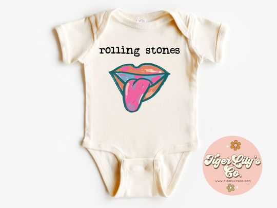 Baby Rock Band Baby Onesies - Rock n Roll, Classic Rock Band, 80's Rock, Musician Gift