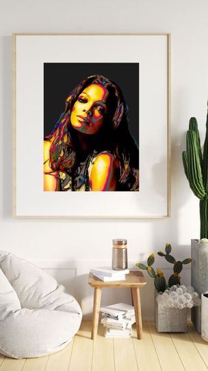 Janet Jackson, Janet  Jackson Poster, Musical Wall Art Print Minimalist Poster, Birthday Gifts, Home Decor, Fan gifts, unframed poster