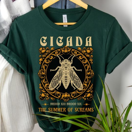 Cicada Shirt 2024 Cicada Reunion Tee,Funny Cicada Astrology T-shirt,Bug Humor Insect Tee Shirt,Nature Lover Gift,Year of the Cicadas Shirt