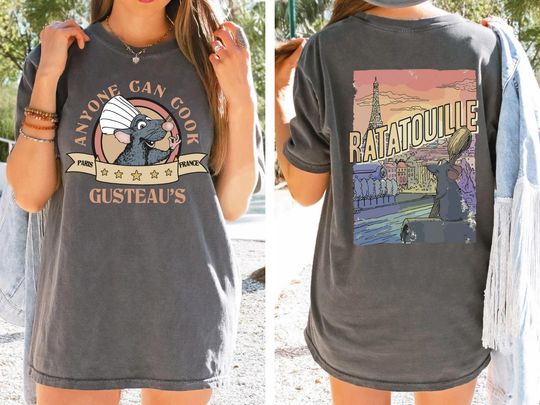 Pixar Ratatouille Shirt, Ratatouille Comfort Colors Shirt, Mouse Chef Remy Shirt, La Cuisine De Remy Gusteau's Shirt, Little Chef Remy Shirt
