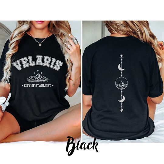 Velaris The Night Court Shirt, A Court Of Thorns And Roses, City Of Starlight, SJM Merch, ACOTAR Shirt, BookLover Gift