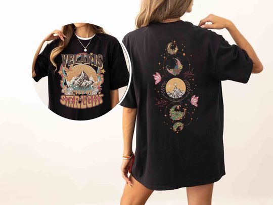 ACOTAR Velaris 2 Sided Shirt, ACOTAR Shirt, Velaris City Of Starlight Shirt, The Night Court Shirt, Velaris Shirt, Bookish