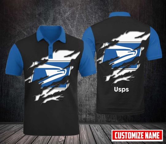 Personalized Postal Service Polo Shirt, Postal Polo, Unisex Polo, Postal Polo Shirt Gift For Men And Women - US11413