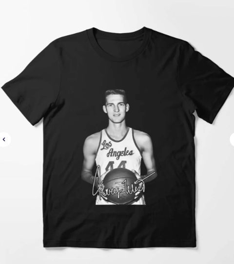 RIP Jerry West T-Shirt, 1938-2024 Jerry West Shirt, Memorial Shirt, Cotton Tee, Streetwear Fashion