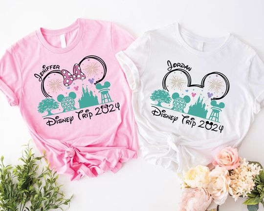 Family Trip Trip 2024 Shirt, Custom Epcot T-Shirt, Disney Epcot World Tour Shirt, Disney Group Tee, Disneyland Epcot Shirt, Disneyworld Tee