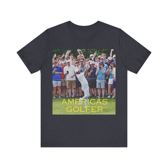 Scottie Scheffler T-Shirt | Cotton Short Sleeve T shirt | Unisex Softstyle | Summer Casual Shirt