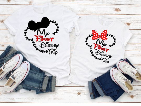 My First Disney Trip Shirt, Disney Trip Shirt, First Disney Trip, Disney Family Shirt, Disney Family Shirt, First Disneyland Trip Shirt