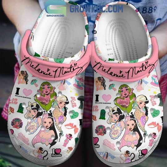 Melanie Martinez Cry Baby I Love Her Clogs, Music Tour Clogs, Funny Footware, Gift for Fans, Funny Gift Ideas, Music Merch, Music Inspired Accessories