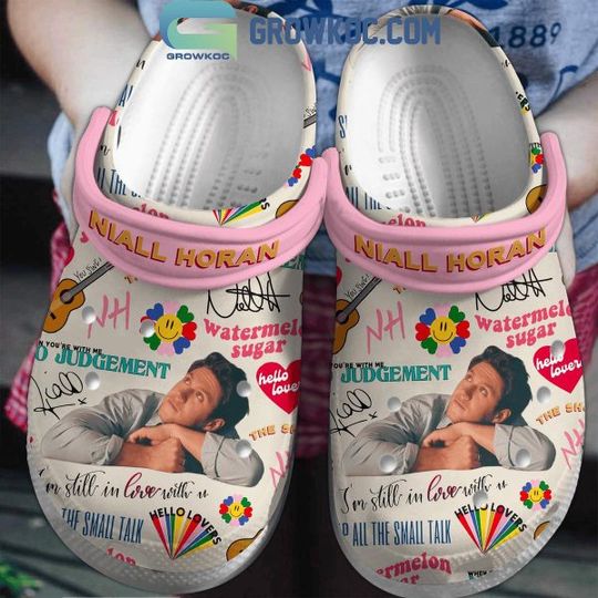 Niall Horan I Am Still In Love With You Clogs, Music Tour Clogs, Funny Footware, Gift for Fans, Funny Gift Ideas, Music Merch, Music Inspired Accessories
