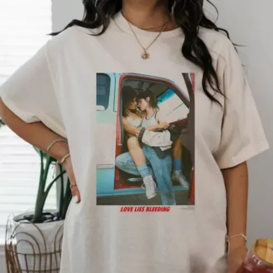 Love Lies Bleeding Movie t shirt, Love Lies Bleeding Merch, Vintage 90s Cotton T-shirt, Retro Short Sleeve Shirt, Gift For Men Women