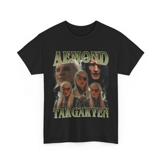 Aemond Targaryen Vintage Bootleg Tee, Aemond Targaryen Vintage Graphic Shirt unisex short sleeves graphic T-shirt, trending shirt