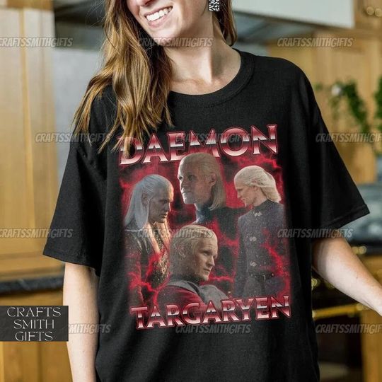 Daemon Targaryen Shirt, House Of The Dragon Tshirt, Targaryen Tshirt, House Of The Dragon Shirt, Game Of Throne Shirt, GOT Fan Shirt
