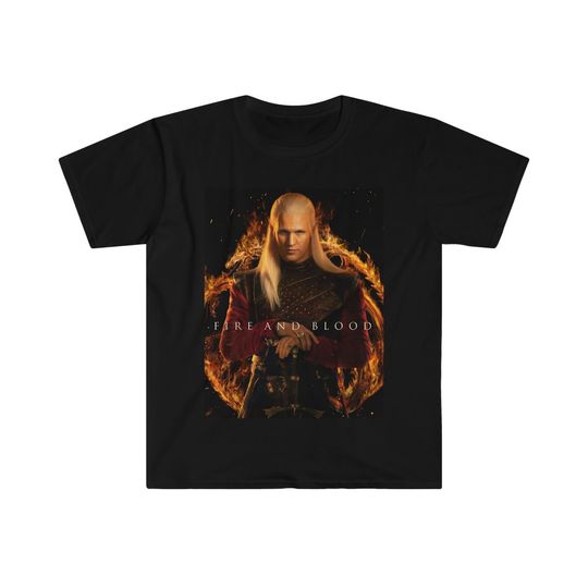 Daemon Targaryen T-shirt, House Targaryen Shirt, House of Dragon shirt, GOT Shirt, House Targaryen