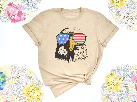 Eagle 4th Of July Shirt, American Flag Shirt, Patriotic Shirt, Fourth Of July shirt, USA Shirt, Memorial Day Shirt, Republican Shirt