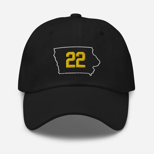 Caitlin Clark 22 Dad Hat, Iowa State Graphic Cap, Unisex Basketball Fan Headwear, Sports Gift for Caitlin Clark Fan