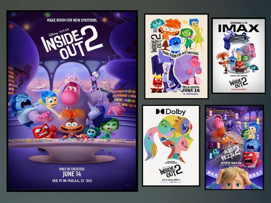 Inside Out 2 Poster 2024 Film/Room Decor Wall Art/Poster Gift/Canvas prints