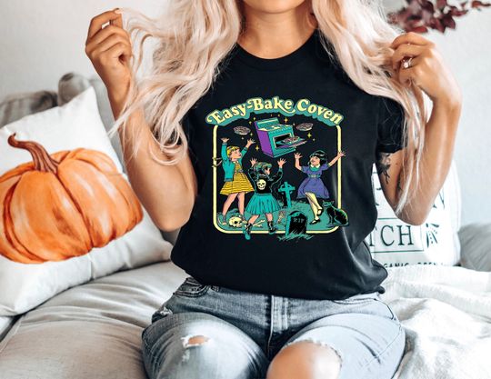 Halloween T-shirt, Easy Bake Coven Halloween, Retro Vintage Halloween 90s shirt