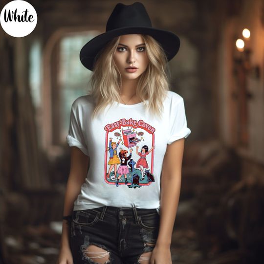 Halloween T-shirt, Easy Bake Coven Halloween, Retro Vintage Halloween 90s, Halloween Sweatshirt, Vintage Halloween shirt, Halloween town