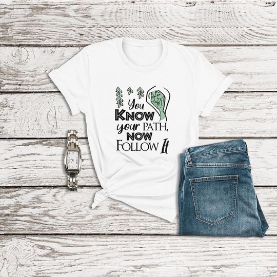 Discover Pocahontas Shirts, You Know Your Path Shirt, Grandmother Willow Disney Shirt, Disney Clothing, Summer Casual Cotton Couple Matching Shirt, Short Sleeve Shirt for Men, Women and Kids