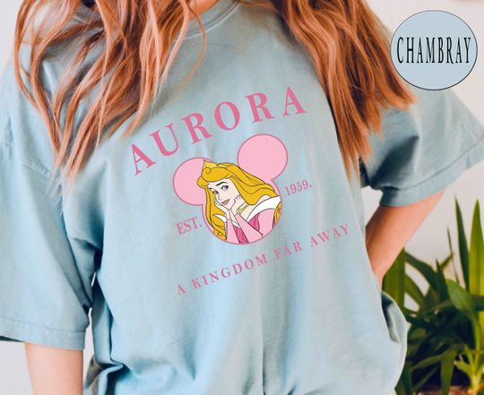 Aurora  Disney Princess Shirt, Est. 1959 Princess Aurora Tee Disney Character Shirt, Disney Trip Shirt
