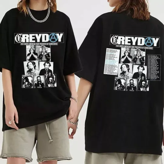Grey Day 2024 Tour Shirt, '''Suicideboys''' Band Fan Shirt
