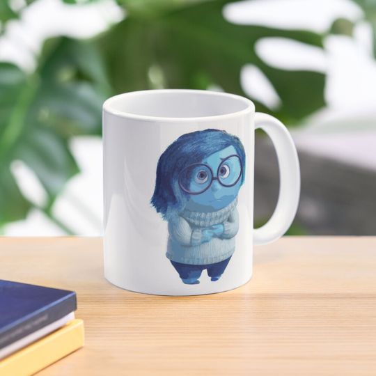 Sadness from Inside Out Coffee Mug, Disney Mug, Pixar Mug, Emotions Merch, Disney Movie Merch, For Home and Living, Gifts for Fans, Gift Ideas