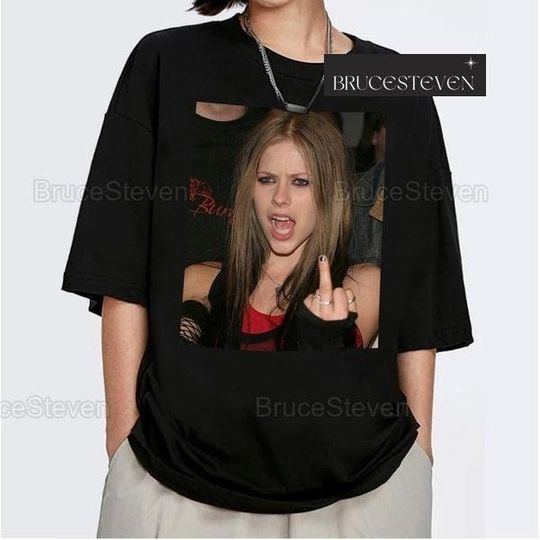 Avril Lavigne Photo T-shirt, 2024 Tour Shirt, Avril Lavigne Fan Gift, Avril Lavigne Tour 2024 Shirt, Greatest Hits Album, Greatest Hits