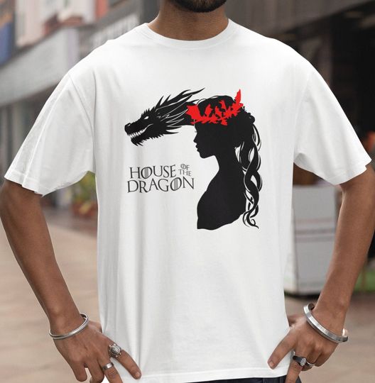 Dragon Shirt, Dracarys Tee, Tv Series Shirt, Graphic T-shirt, Dragon Sweatshirt, Mother Of Dragons, Shirt, Gift For Her, Rhaenyra Targaryen