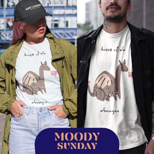 Dragon House  Unisex T-Shirt  HOTD HOD shirt  GOT  Targaryen  Velaryon  Breakbones Strong  Hightower   Cute dragon