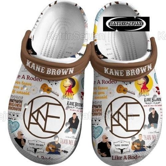 Kane Brown Clogs, Kane Brown Tour 2024 Clogs, Kane Brown Fan Gift, Kane Brown Adult Shoes, Summer Shoes, Kane Brown Sandals