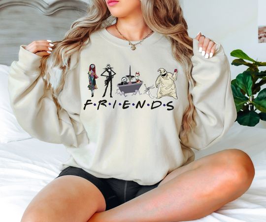 Nightmare Before Christmas Sweatshirt, Halloween Vacation Sweatshirt