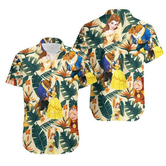 Beauti And Beats Hawaiian Shirt, Disney Trip 2023, Disney Shirt