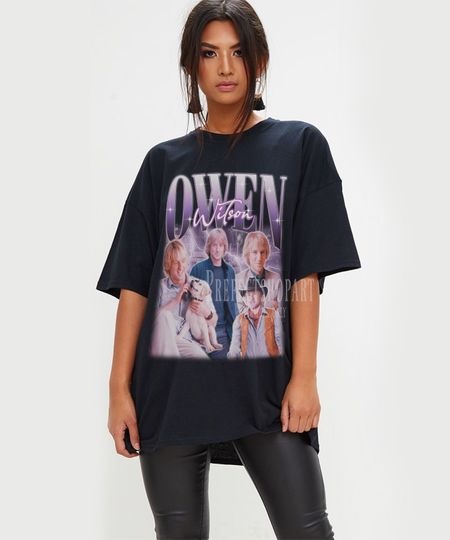 Owen Wilson Vintage Shirt, owen wilson Homage Tshirt, Owen wilson Fan Tees, Owen wilson Retro 90s Tshirt, Owen wilson Merch Gift